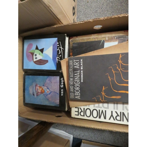 359 - Two boxes of art interest books including Birmingham school of printing 