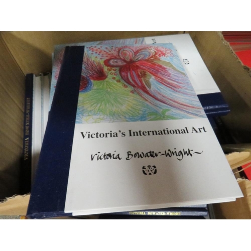 365 - A large quantity of publications by Victoria Bowater-Wright to include 