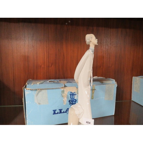 404 - A Lladro boxed figure 