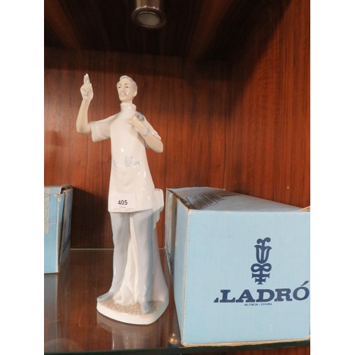 405 - A Lladro boxed figure 