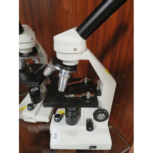 415 - Two Phillips microscopes