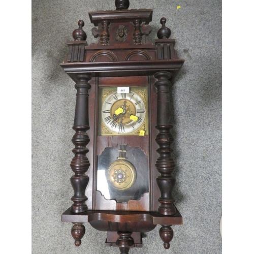 441 - A vintage wall clock