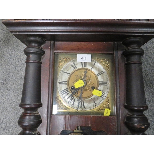 441 - A vintage wall clock