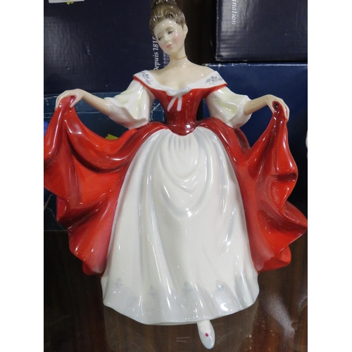 454 - Four boxed Royal Doulton figurines to include 