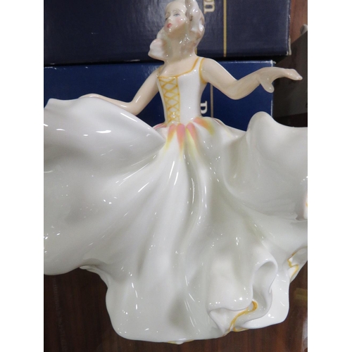 454 - Four boxed Royal Doulton figurines to include 