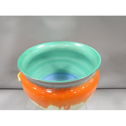 457 - A Shelley drip glaze planter