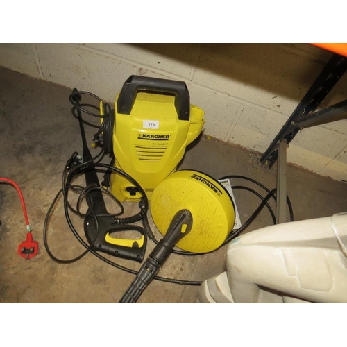 770 - A Karcher pressure washer