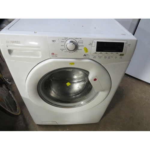 781 - A Hoover washing machine - House Clearance