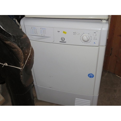 784 - An Indesit tumble dryer