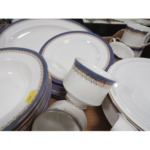 339 - Two trays of Paragon Sandringham tea/dinnerware