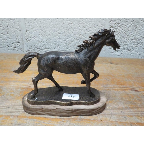 618 - A running horse figure**