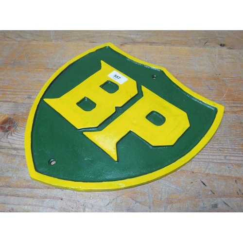 623 - A large BP plaque**