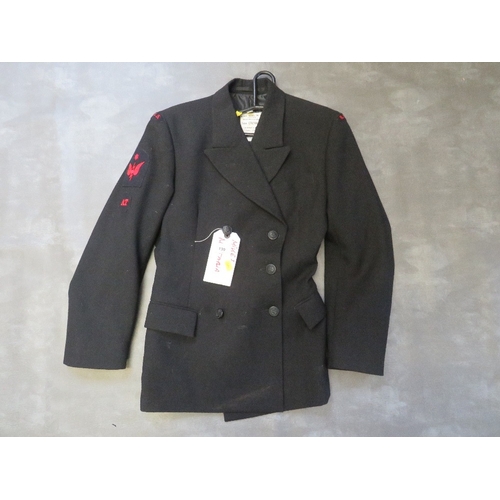 139 - ROYAL NAVY AUXILLARY SERVICE JACKET, Queens crown buttons