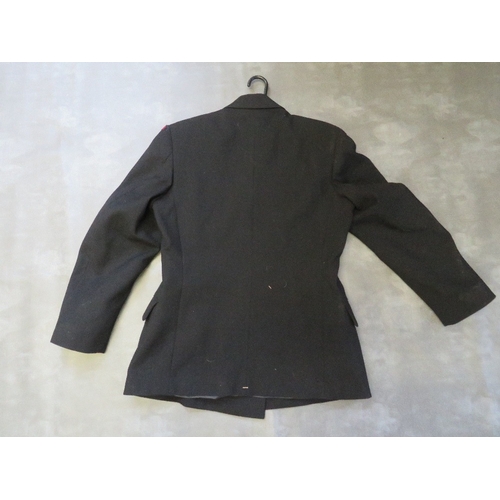 139 - ROYAL NAVY AUXILLARY SERVICE JACKET, Queens crown buttons