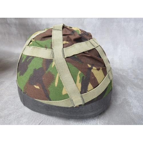 41 - BRITISH 2000 DATED PARA HELMET, with similar vintage Para smock (2)