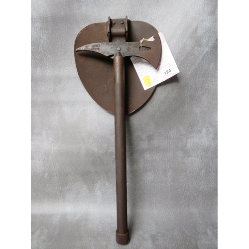 A WWI EXPERIMENTAL ENTRENCHING TOOL, by Acrow, circa. 1916