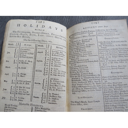 151 - STAFFORDHSIRE / BURTON ON TRENT INTEREST, 1765 pocket account book, attributed to Reverend Dr Gresle... 