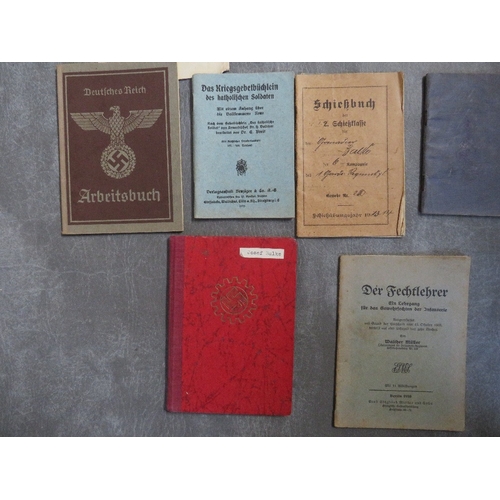 180 - A SMALL COLLECTION OF WWI & WWII GERMAN PAPERWORK RELATING TO THE BALKE FAMILY