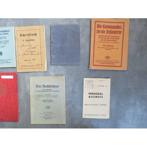 180 - A SMALL COLLECTION OF WWI & WWII GERMAN PAPERWORK RELATING TO THE BALKE FAMILY