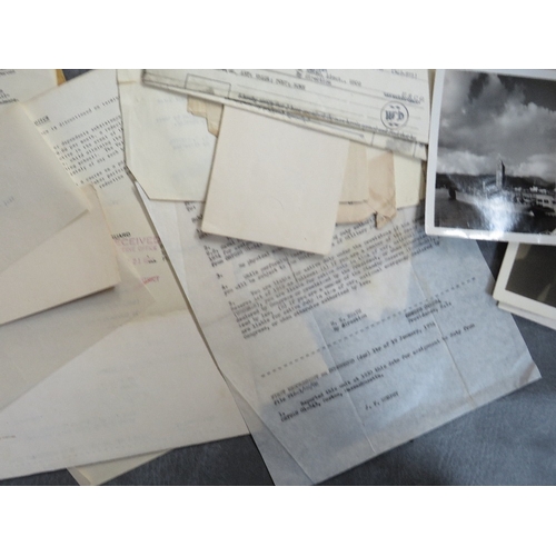 184 - EPHEMERA RELATING TO U.S. COASTGUARD RICHARD L. SPRAGUE, WW2 & later including certificates, letters... 