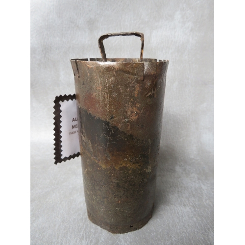 85 - A WW1 AUSTRIAN LUFTMINEWWERFER M15 SHELL / HAND GRENADE (INERT)