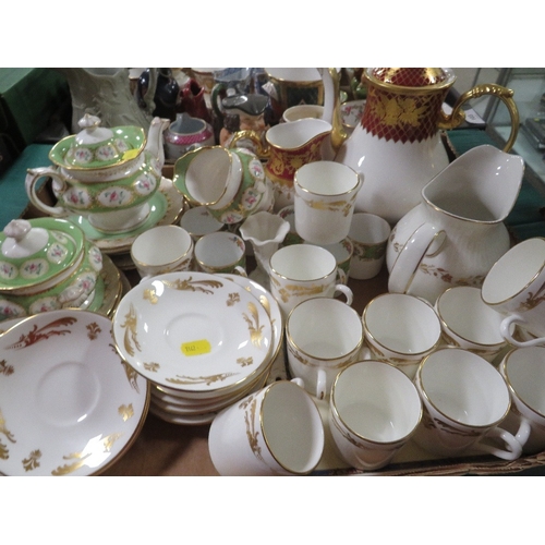 103 - Two trays of assorted ceramics etc to include assorted jugs