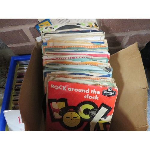 148 - A small selection of records and 7