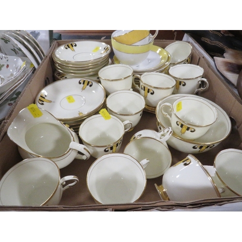 159 - A selection of Wedgwood Wild Strawberry tea/dinner ware to include placemats together with a tray of... 