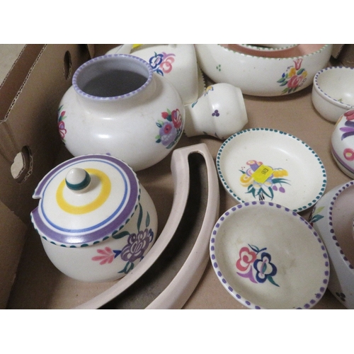 215 - A box of Poole pottery