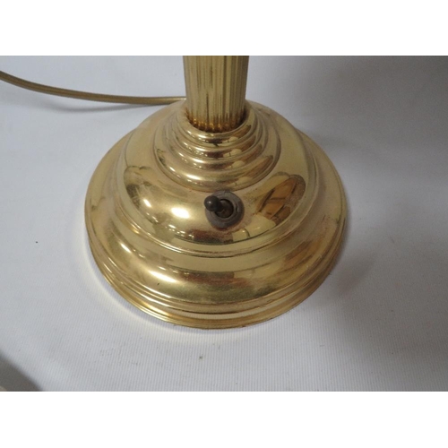 249 - A brass bankers lantern