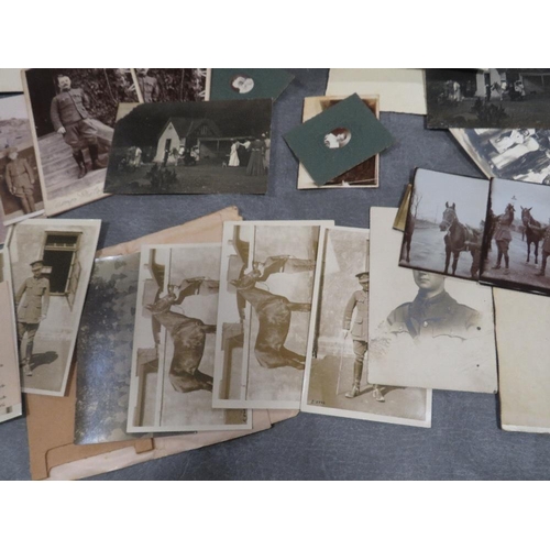 318 - A collection of photographs and documents relating to 2nd LT FRANK ERIC HARGER R.F.A., killed in act... 