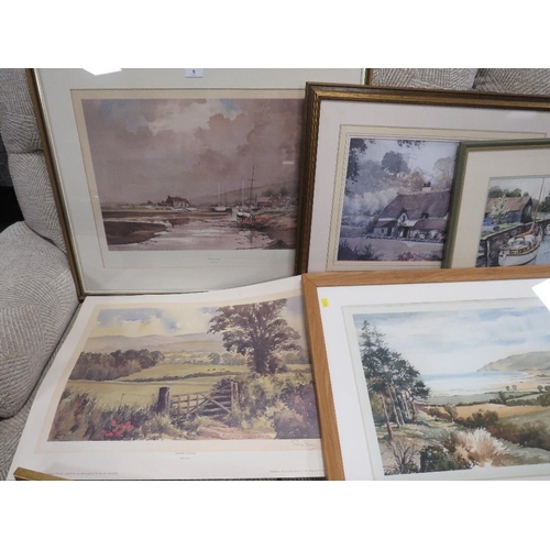 5 - Seven Sidney Perrin signed prints