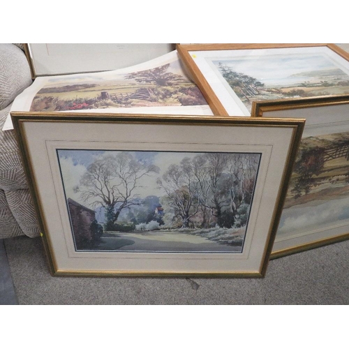 5 - Seven Sidney Perrin signed prints