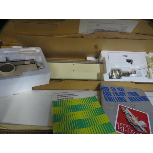 635 - A boxed Brother knitting machine