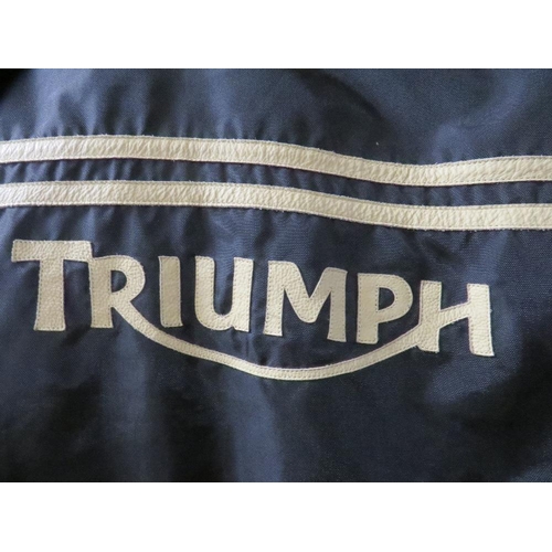 638 - A triumph motorcycle jacket size XXL