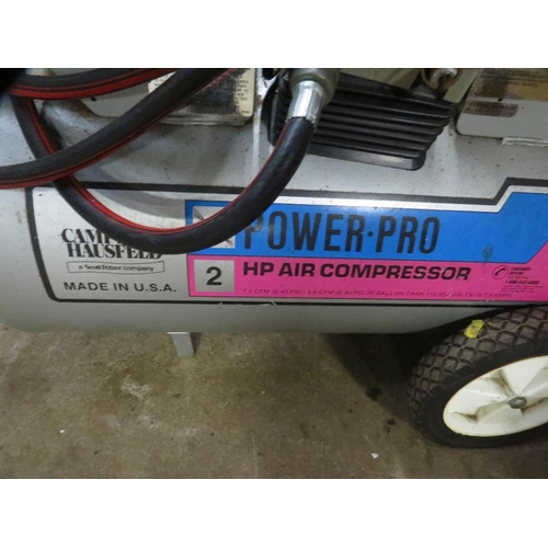 646 - A Cambell Hausfeld power pro air compressor