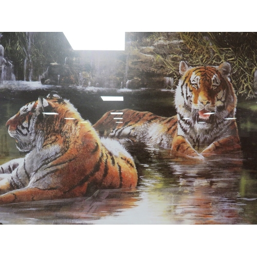 15 - Dorothea Buxton- Hyde ‘ Tigers Retreat’ coloured print with certificate, 43 x 63 cm