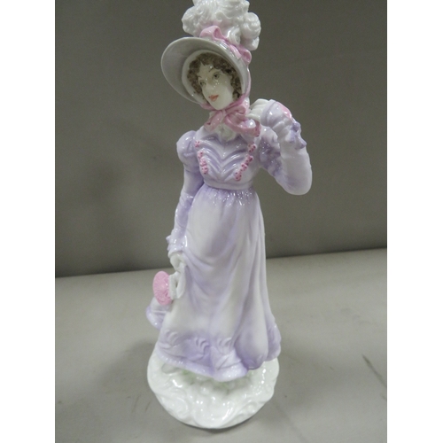 302 - A Royal Worcester limited edition figurine The Regency 1818