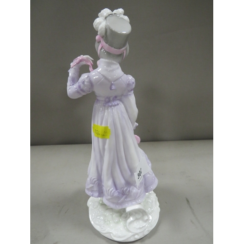 302 - A Royal Worcester limited edition figurine The Regency 1818