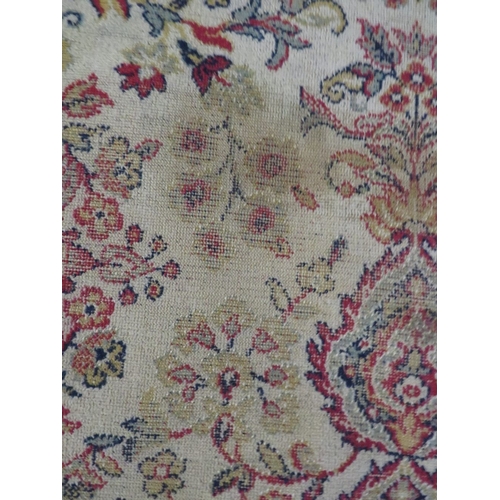 800 - A large woollen carpet approx. 276 x 276 cm