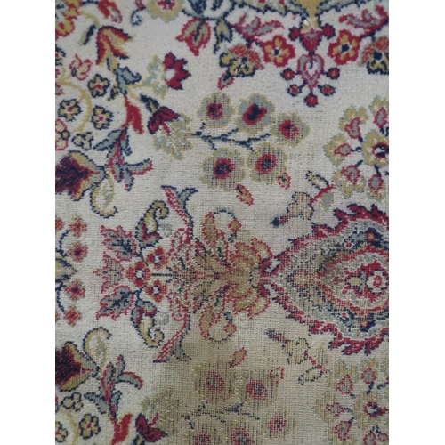 800 - A large woollen carpet approx. 276 x 276 cm