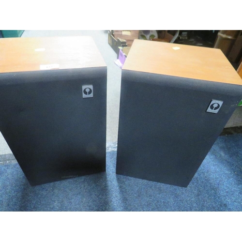 177 - A pair of Wharfdale laser range speakers - untested