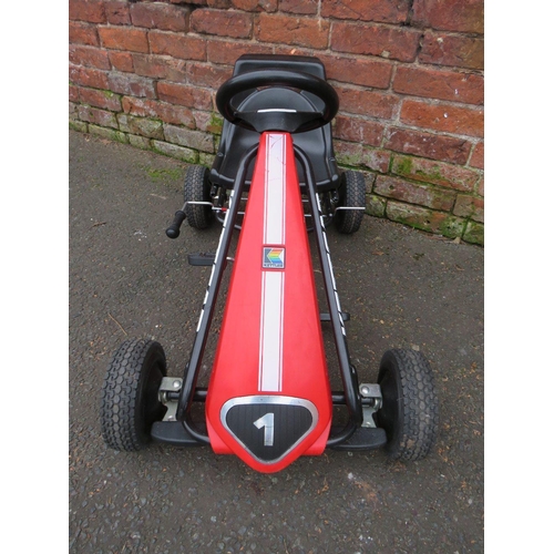 181 - A Kettler KettCar racing car style childrens pedal car