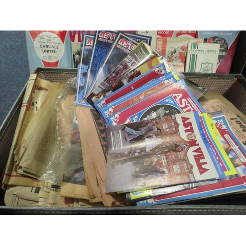 182 - A collection of vintage Aston Villa football programmes from 1957 to the 1980s, together with a sele... 