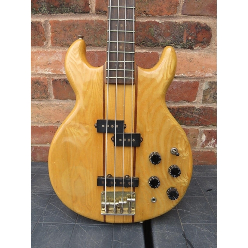 271 - A vintage KAY /DC 3X single bodied bass guitar, W020981, made in Japan