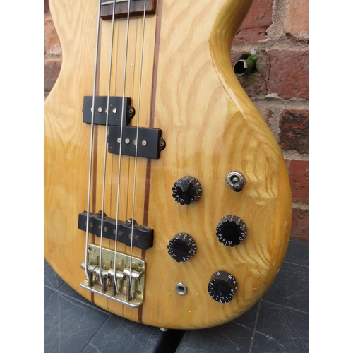 271 - A vintage KAY /DC 3X single bodied bass guitar, W020981, made in Japan