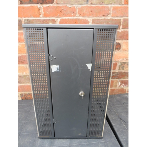 58 - A shop display / point of sale advertising 'TELO' tool cabinet with key