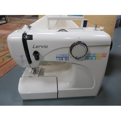 65 - A boxed Lervia sewing machine