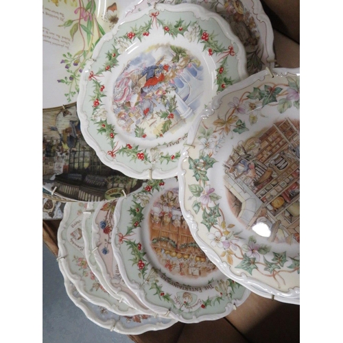 72 - Two trays of collectable plates etc