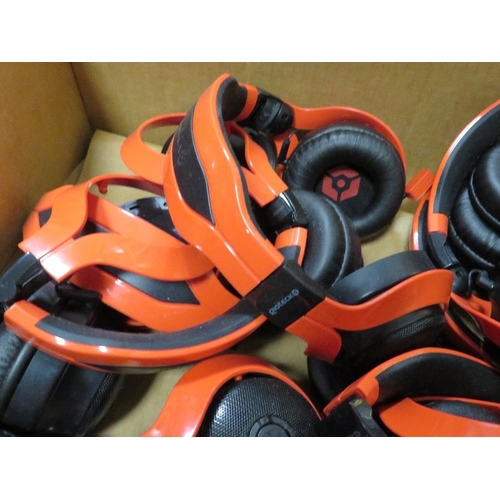 74 - Two boxes of Giotec headphones